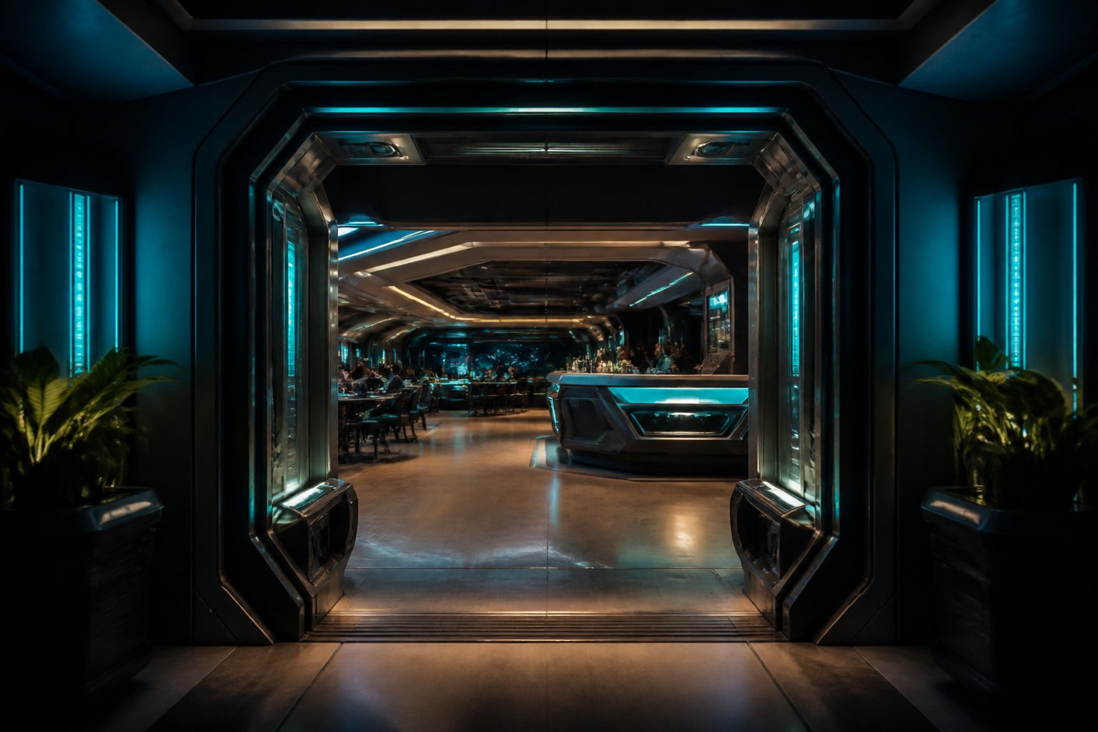 Entrance of SPAWNPORT GAME STATION